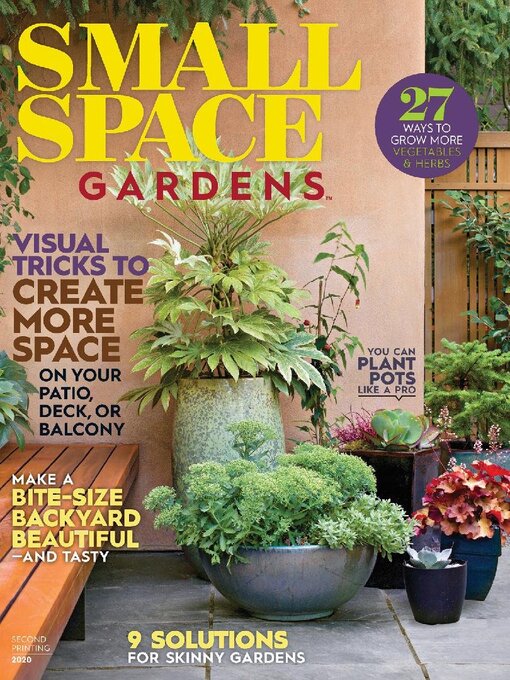 Cover image for Better Homes & Gardens Small-Space Gardens